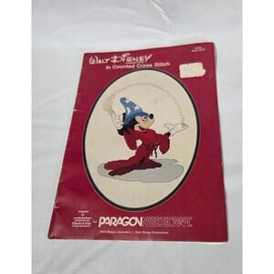 Walt Disney Characters 1980 Counted Cross Stitch Paragon Needlecraft, book 5070